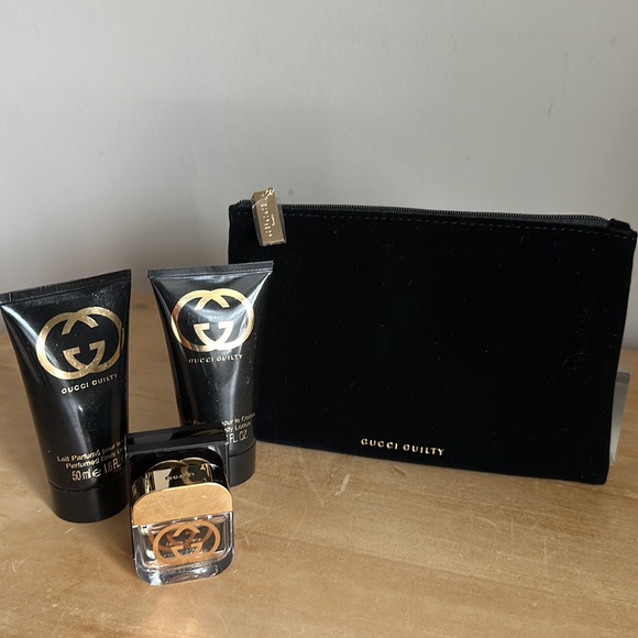 Gucci Bath & Body Gucci Guilty Womens Mini Lotion Travel Set With